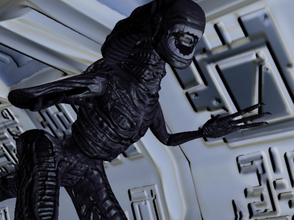 alien drone rigged 3d model - Alien Drone #2  RIGGED by Andrew Alonso